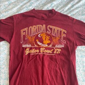 Florida State Gator Bowl '82 Retro Maroon T-Shirt